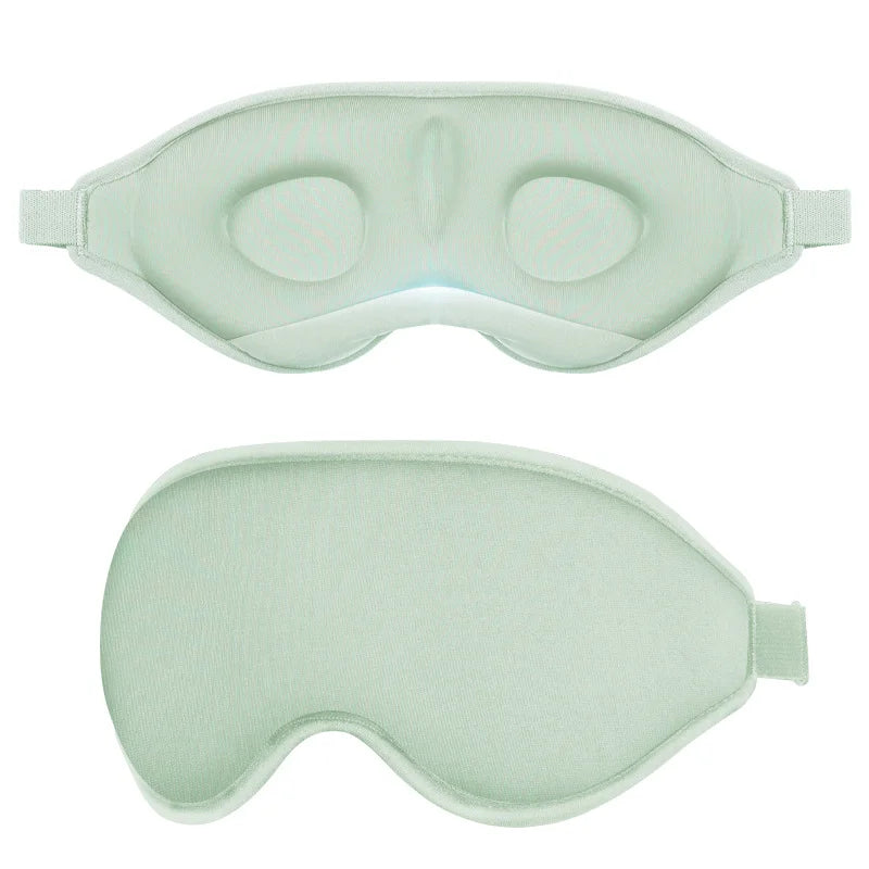 3D-shaped men's and women's sleep eye masks provide perfect light-blocking, are soft and comfortable, suitable for travel A-DH