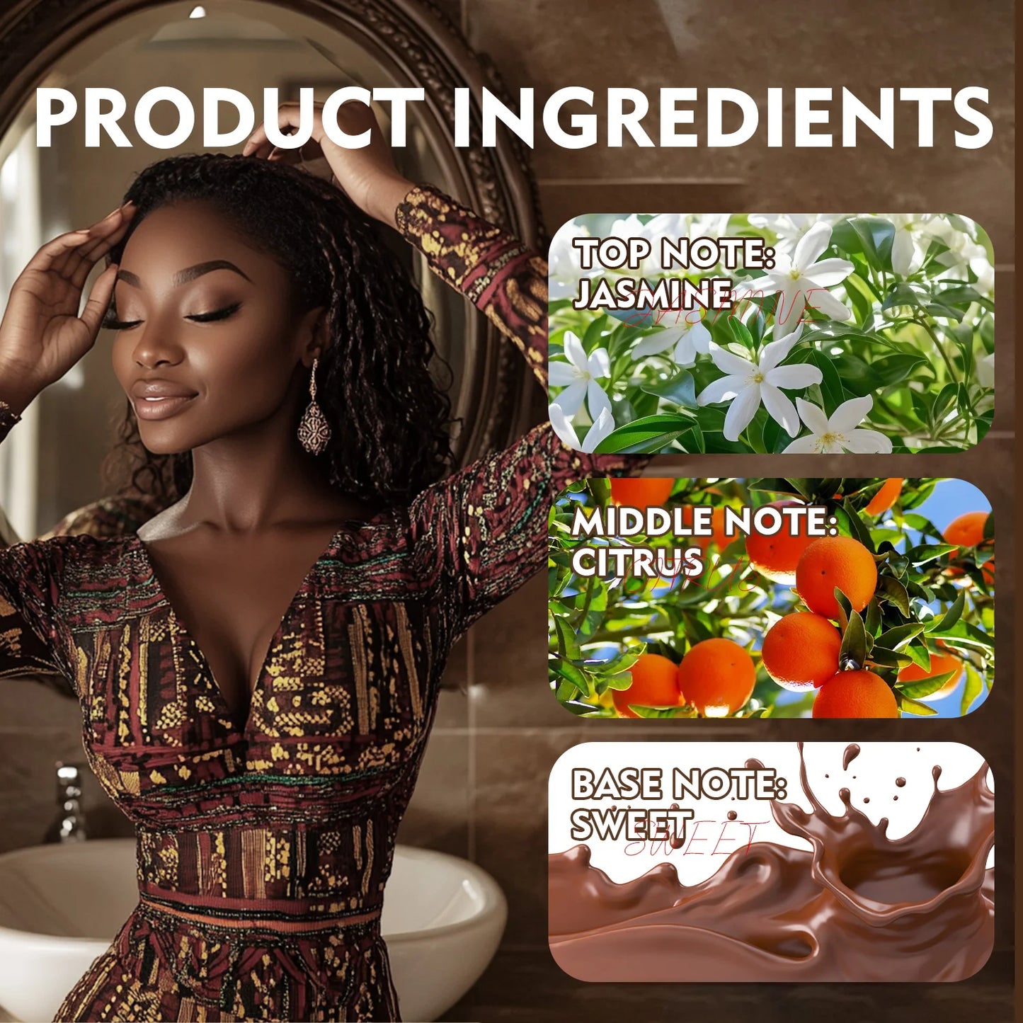 2.03Fl Oz Vanilla Skin Body Mist Vanilla Hair and Body Perfume Mist for Women & Men Long-Lasting Fragrance Body Spray for Gifts