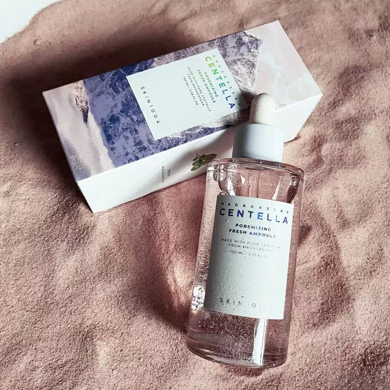 Centella Pink Salt Clear Toner Deep Foam Cleanser Face Serum and Moisturiser Cream Daily Skincare Original beauty Products Set