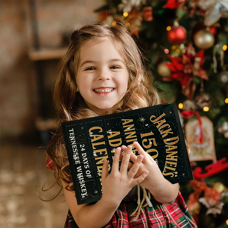 Christmas Beer Bottle Pendant Advent Calendar 3D Statue 2025 New Year Countdown Tree Bag Decorations Gifts Blind Box  For Adults