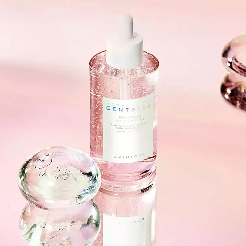 Centella Pink Salt Clear Toner Deep Foam Cleanser Face Serum and Moisturiser Cream Daily Skincare Original beauty Products Set