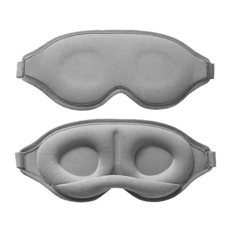 3D-shaped men's and women's sleep eye masks provide perfect light-blocking, are soft and comfortable, suitable for travel A-DH