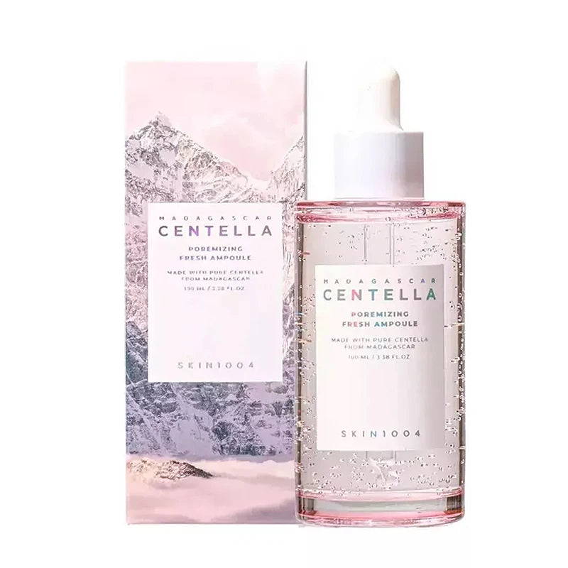 Centella Pink Salt Clear Toner Deep Foam Cleanser Face Serum and Moisturiser Cream Daily Skincare Original beauty Products Set